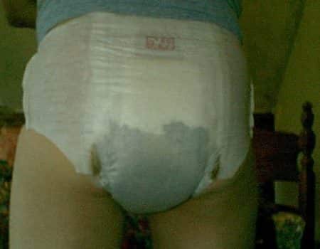 messy diaper adult baby abdl diaper