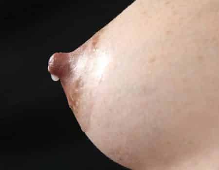 Milk Leaked From the Hot Girl Breast in nude