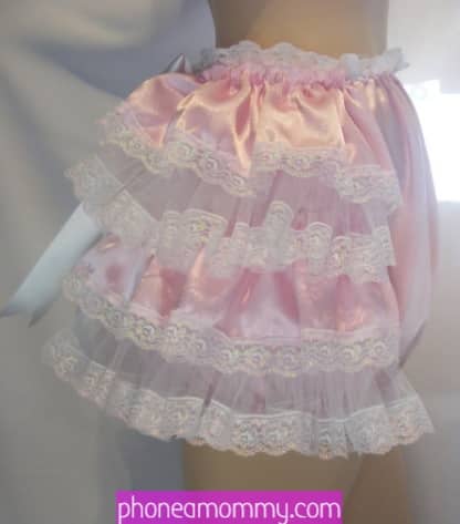 Baby Sweet Rose Backless Puffy Pink Dress